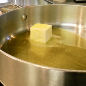 Copper Pot and Butter